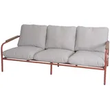 Proregal Gartenbank 81 x 184 x 81 cm Rot