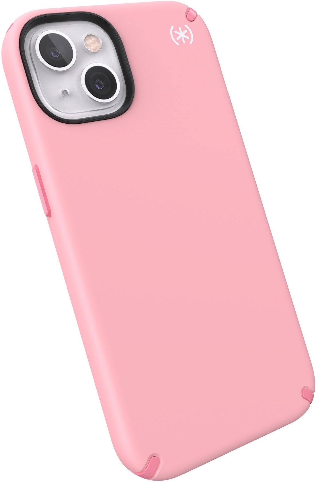 speck Presidio2 Pro - Case for iPhone 13 with coating MICROBAN (Rosy Pink/Vintage Rose) (iPhone 13), Smartphone Hülle, Pink, Rosa, Weiss