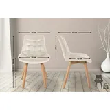 CLP Stuhl Brook Samt creme