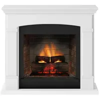 TAGU Helmi Kamin weiß mit Elektroinsert NEU 3D Flame