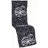 BEO Saumauflage 175 x 47 x 6 cm schwarz mit weißen Blüten 1 St.