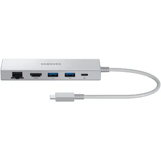 Samsung Multiport Adapter EE-P5400 Silber