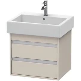 Duravit Waschtischunterschrank 2 Auszüge 55 x 48 x 44 cm Taupe Matt