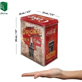 Nostalgic Art Kaffeedose rot 3 l