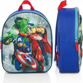 Vadobag Kinderrucksack Rucksack Avengers 3D - Bunt