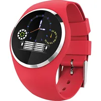 Paragon Fitness Tracker, rot, mit rundem Farbdisplay