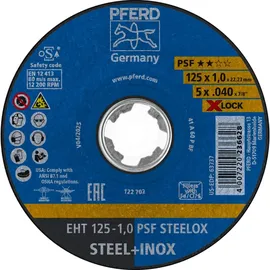 pferd tools Trennscheibe X-LOCK 125 mm