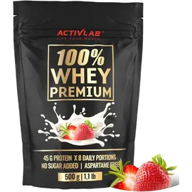 ACTIVLAB Whey Protein Erdbeere Pulver 500 g