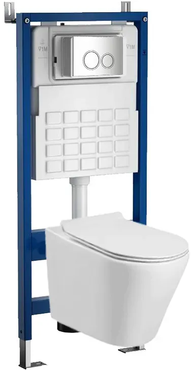 Roya Ride 82CHR Unterputz-WC-Tankgarnitur