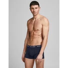 JACK & JONES Boxershorts »Boxershort JACSOLID 10er Pack«, blau