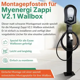 myenergi Wallbox Standfuß für Myenergi Zappi V2.1-LDY-POLE-ZAPPI