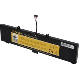 PATONA Akku für Lenovo Y50-70 L13M4P02 L13N4P01 2ICP5/57/128-2 - Schwarz/Gelb