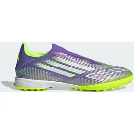 adidas F50 League Laceless Herren Purple Rush/Cloud White/Lucid Lemon 46