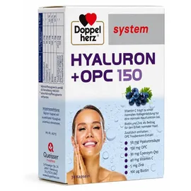 Doppelherz System Hyaluron + OPC 150 Kapseln 30 St.