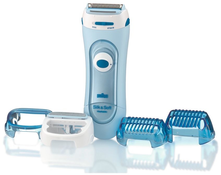 Braun - Elektrische Rasierer für Frauen 'Silk-épil Lady Shaver LS 5160' in Blau Sonstige 1 St blau