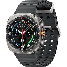 Samsung Galaxy Watch Ultra LTE 47 mm Titanium Silver Marine Band Dark Gray