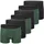 CAMANO Boxershorts grün/schwarz XXL 6er Pack
