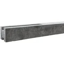 Beckers Betonzaun Zaunpfosten 11 x 11 x 248 cm Grau/Beton