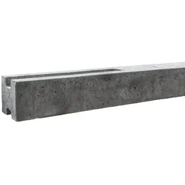 Beckers Betonzaun Zaunpfosten 11 x 11 x 248 cm Grau/Beton