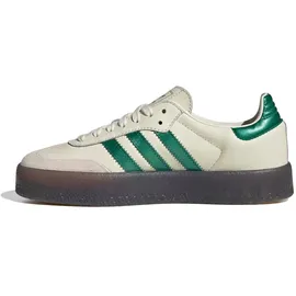 adidas Sambae Damen Weite E Cream White/Bold Green/Collegiate Green 40 2/3