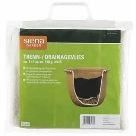 Siena Garden Trennvlies Unkrautvlies 1 x 1 m weiß
