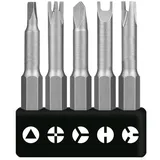 IUSOT 5 Stück Speziell Geformtes Schraubendreher Set, 50mm Spezial Schraubendreher Set, U-förmig,Y-Typ,Innenkreuz, Dreieck Bit Werkzeug, Chrom-Vanadium-Legierter Stahl, Speziell Geformt Für Heimwerker