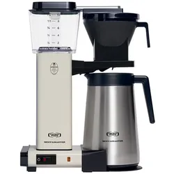 Moccamaster Filterkaffeemaschine KBGT 741 Thermoskanne Off-White