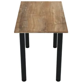 AKKE Esszimmertisch 60 x 74 x 60 cm schwarz
