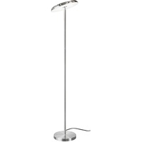 Nowa Stehleuchte Stehlampe, Tastdimmer 3 Stufen verstellbar, Wohnzimmerleuchte, silber