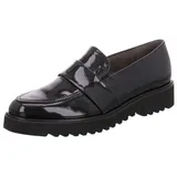 Paul Green Slipper & Mokassin 1037-004, Lack/Brush, Schwarz, Damen EU 8/42 - 42 EU