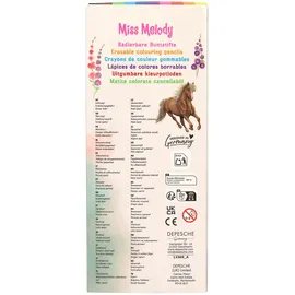 Miss Melody Radierbare Buntstifte 10 St.