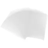 PATIKIL 100 Blatt Pergamentpapier 17.7 x 12.7cm, Transparentpapier Bedruckbar Pergamentpapier 100GSM für Einladungsdruck, Weiß