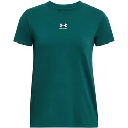 UNDER ARMOUR Damen Shirt OFF CAMPUS CORE SS, HYDRO TEAL, XS
