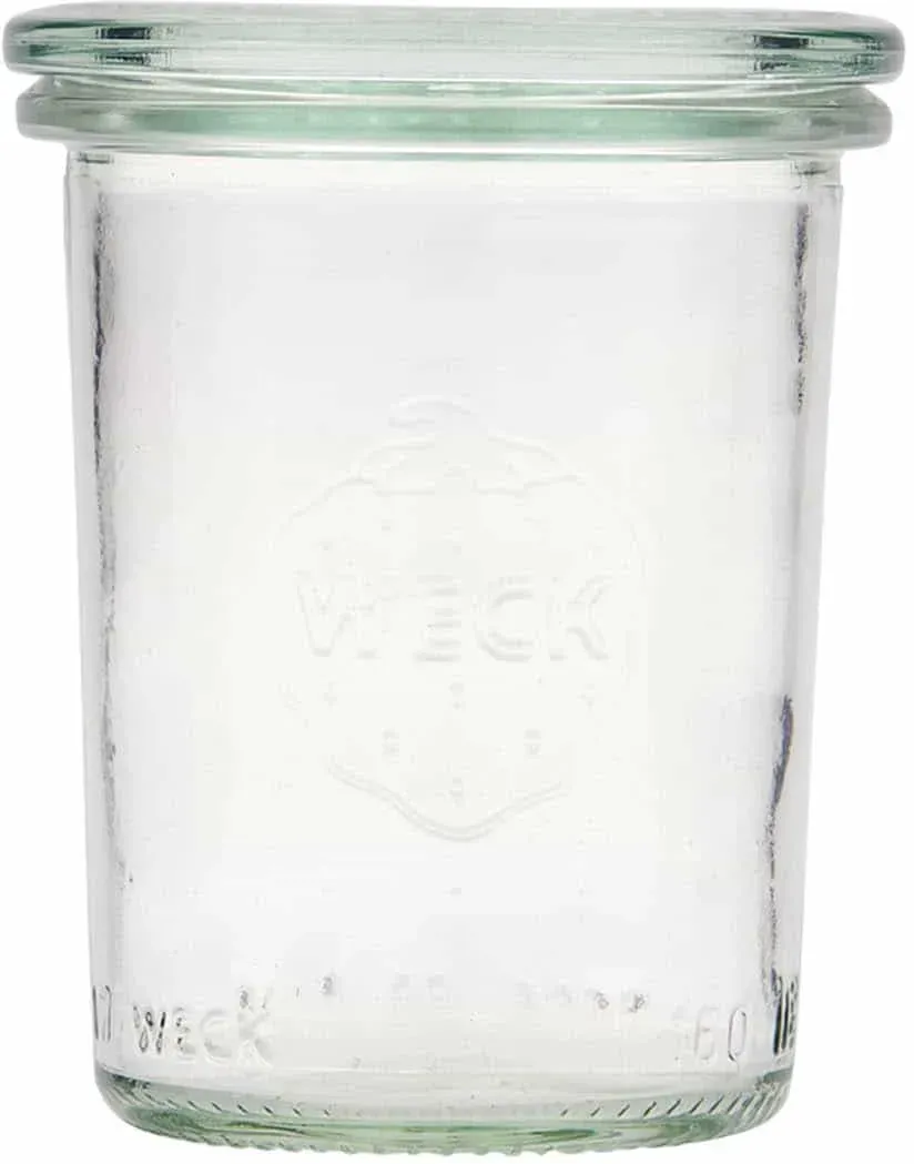 WECK-stortglas, 160 ml, monding: ronde rand