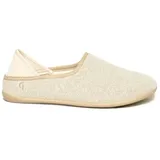 Gottstein Linen Slip-on Hausschuh beige