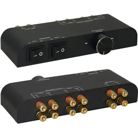 MicroConnect MC-GEN-270, Audio-Switch Schwarz,