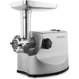 Brock Electronics MG 1800 SS Fleischwolf, Edelstahl, Fleischwolf, Silber