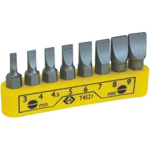 C.K Tools T4521 Bit Set 8teilig Schlitz