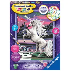 Ravensburger Malen-nach-Zahlen Magisches Einhorn mehrfarbig