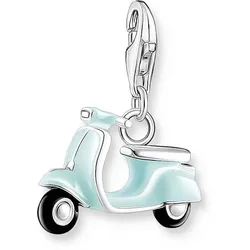 Charm Anhänger 3D Roller im Vintage-Stil - 925 Sterlingsilber