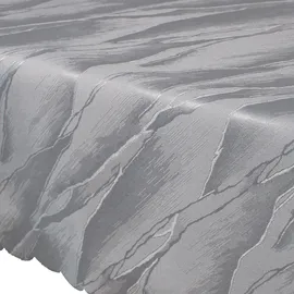 nyvi Tischdecke Jacquard Elegance 130 x 220 cm Silber Grau