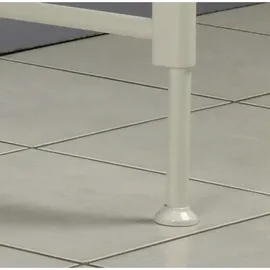 Ximax Raumteiler-Set 2 x Wandhalter und 1 x Standfuß weiß