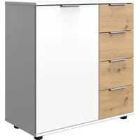 WIMEX Kombikommode Gibraltar 81 x 83 x 41 cm Weiß
