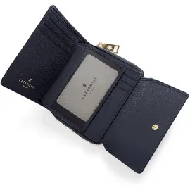 lazarotti Bologna Leather Geldbörse Damen dunkelblau