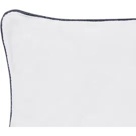 Beliani Kissen 2er Set 80 x 80 cm Weiß