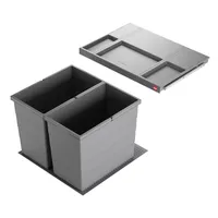 HAILO Allegro 2x 28 l Dunkelgrau