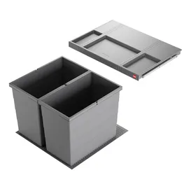 HAILO Allegro 2x 28 l Dunkelgrau