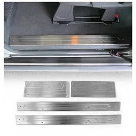 Omac Einstiegleiste Edelstahl 4tlg Silber