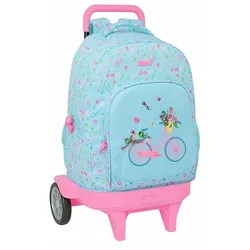 Blauer Begleiter für große Schulwege – Schulrucksack Safta Bicicleta mit System
