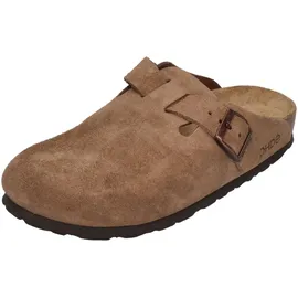 ROHDE Sunnys No15 Clogs Damen Hausschuhe Pantolette Leder 6071 camel Schuhgröße:43 EU